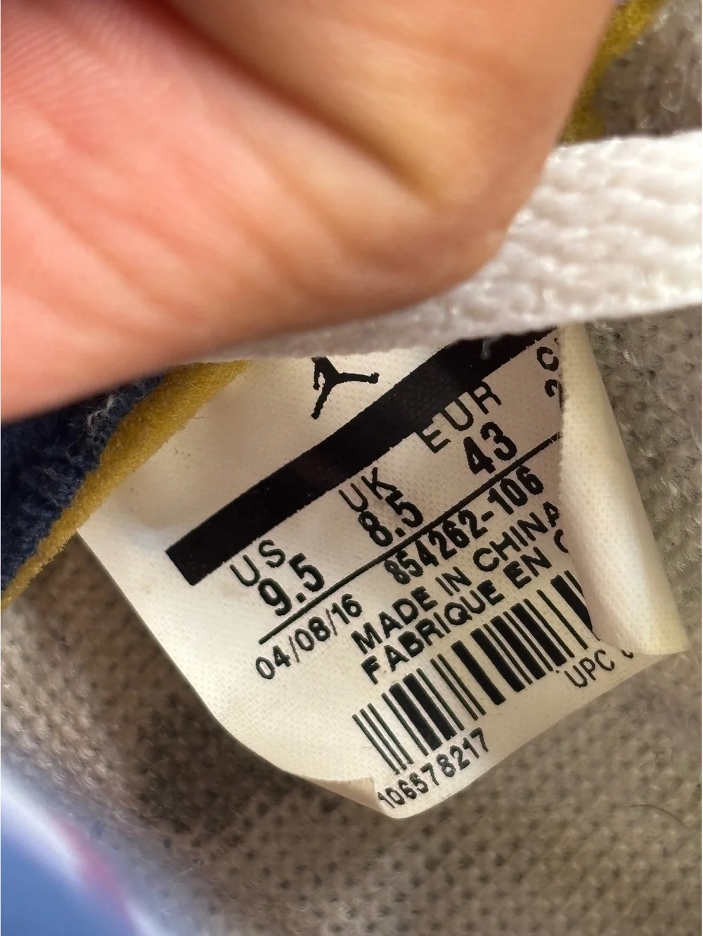 Air Jordan 3 true blue 2016